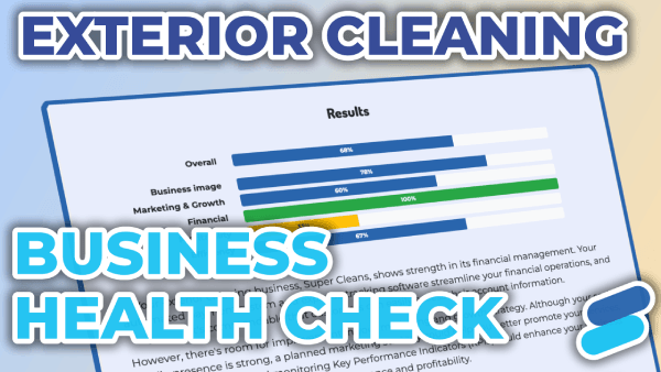 exterior cleaning business health check