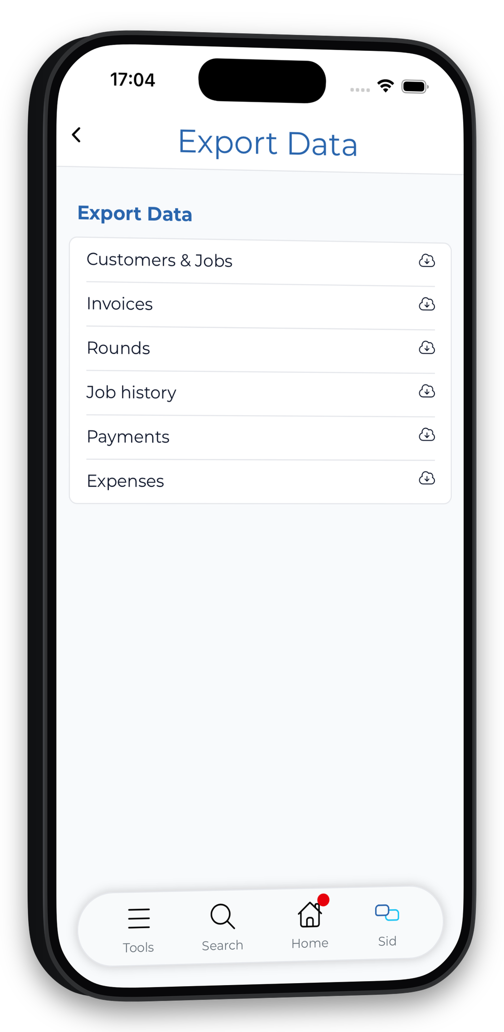 Backup all your data in one go