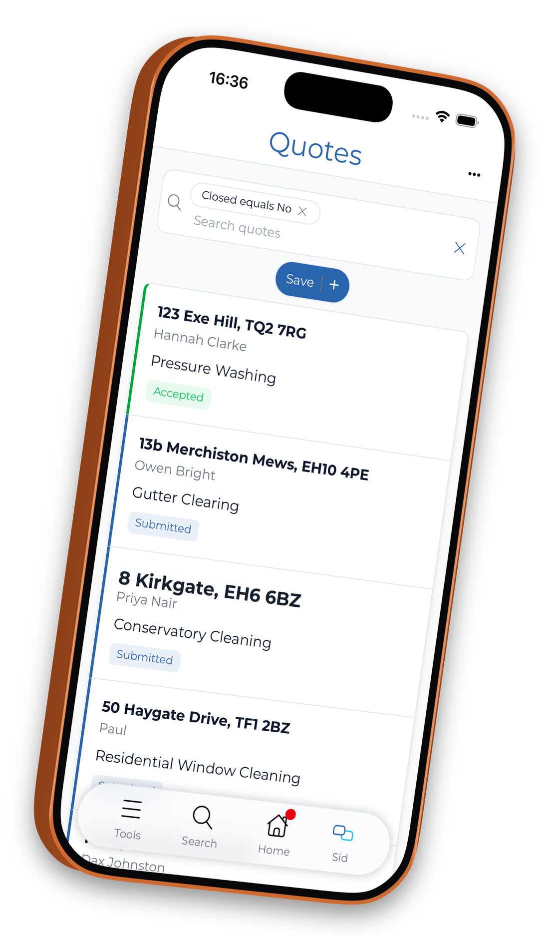 More small search improvements