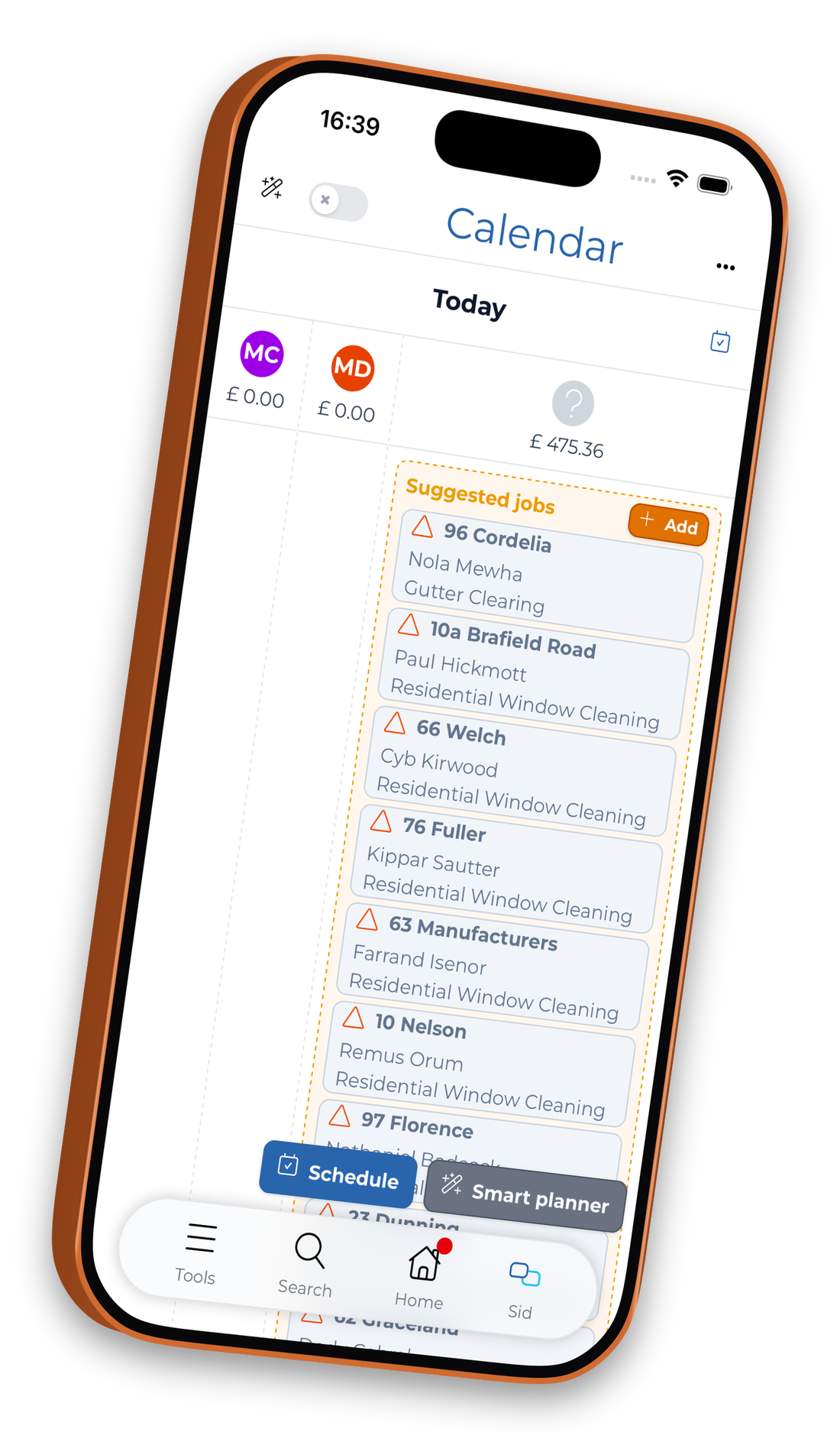 Calendar feeds for your jobs